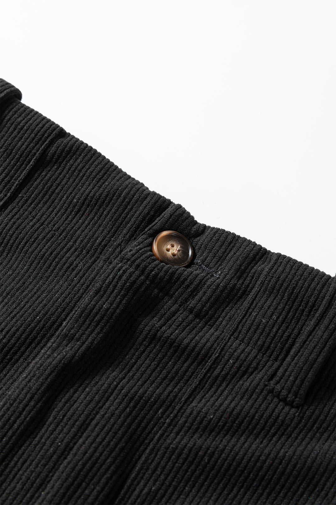 Coffee Front Slit Shift High Waist Midi Skirt