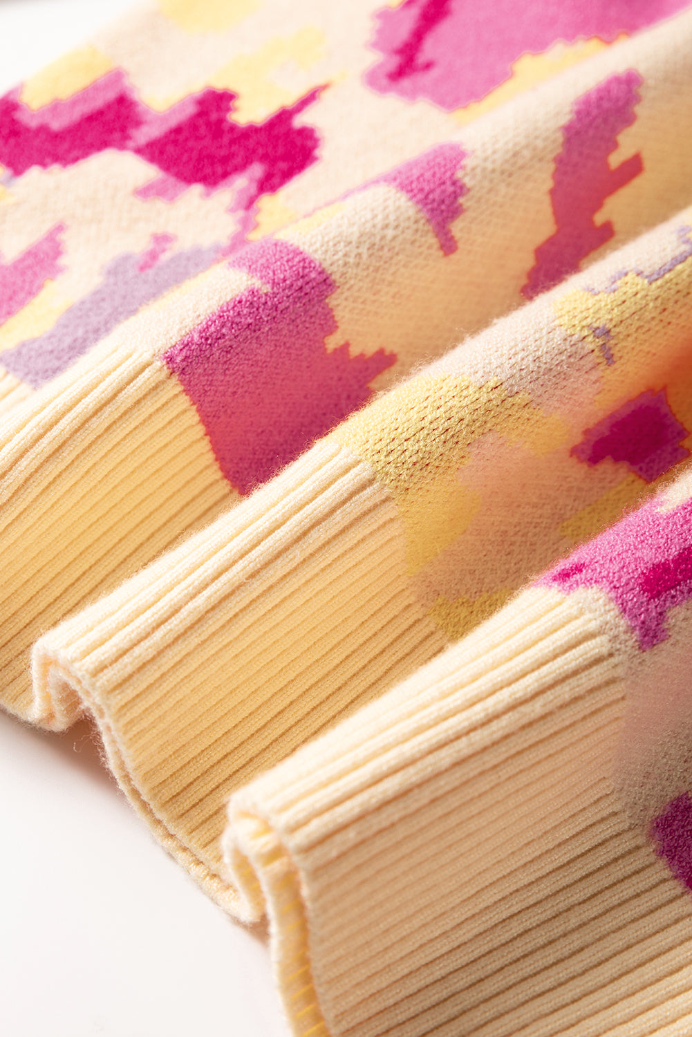 Aria Colorblock Balloon Sleeve Sweater