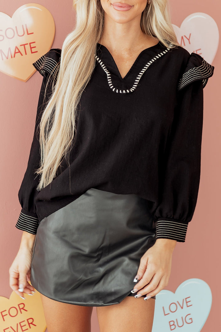 Elowen Long Sleeve Blouse Long Sleeve Top