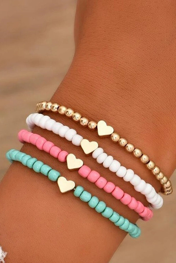 Mazie Beaded Layered Bracelet Set
