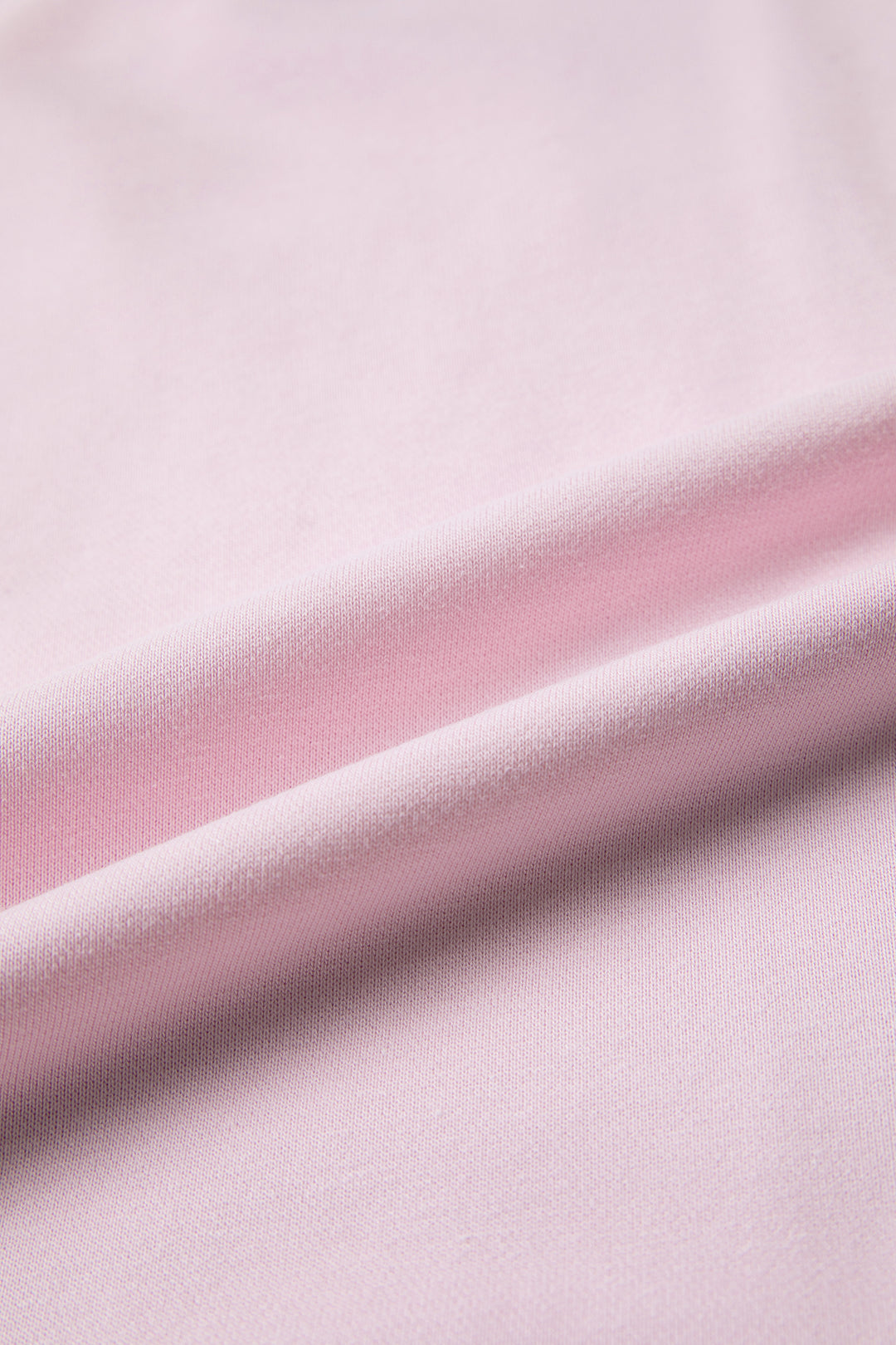 Pink Stay Salty Embroidered Long Sleeve Stand Neck Shift Pullover Sweatshirt