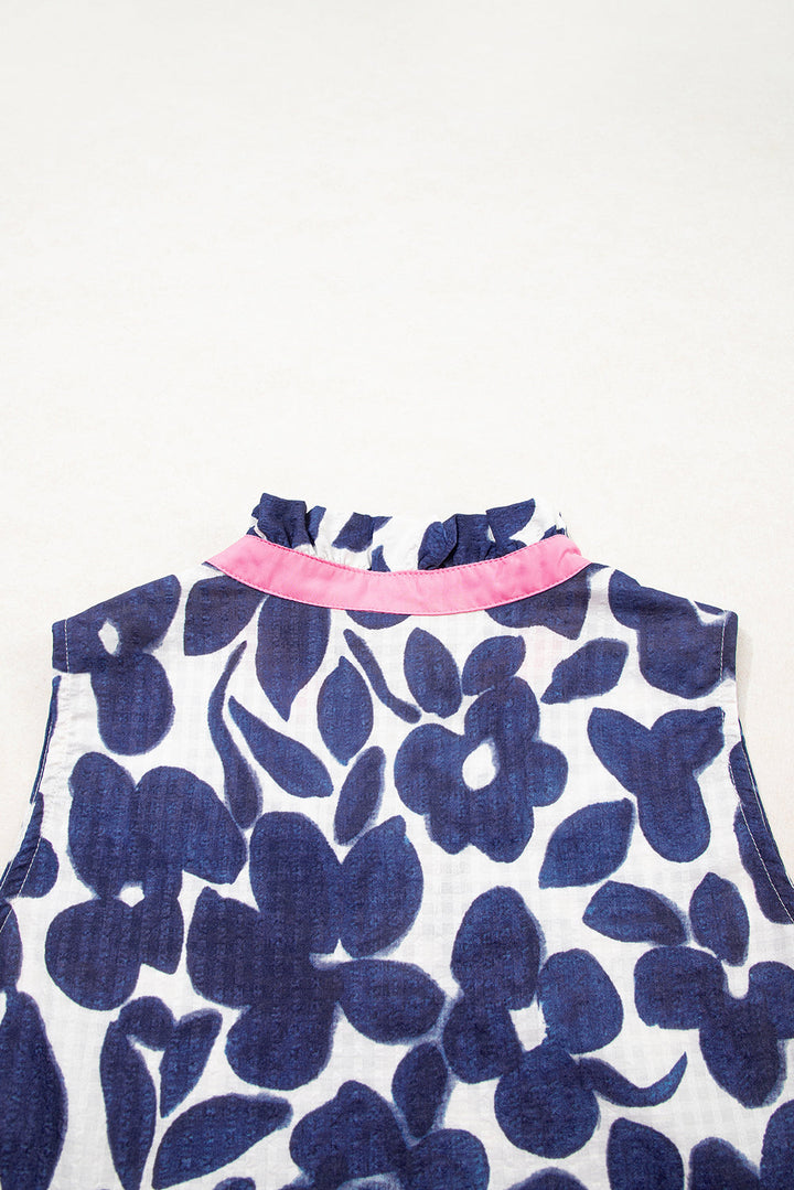 Margaret Colorblock Notched Mini Dress