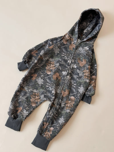 Camo Zip Jumpsuit