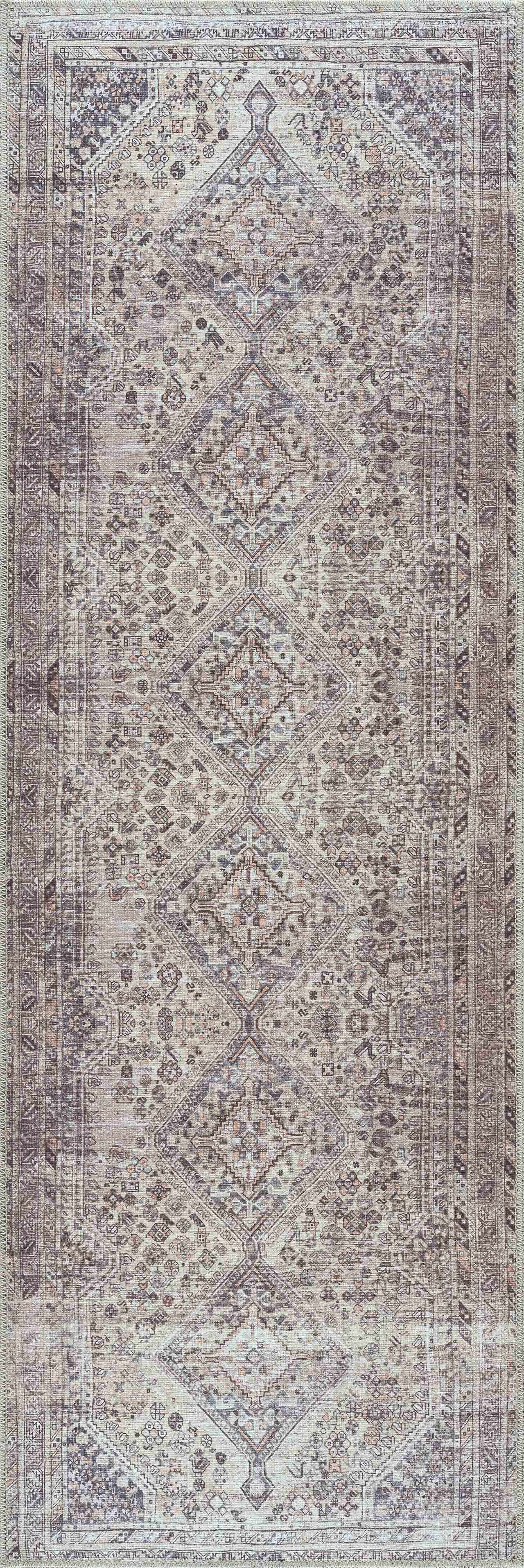 Barny Tan Washable Rug