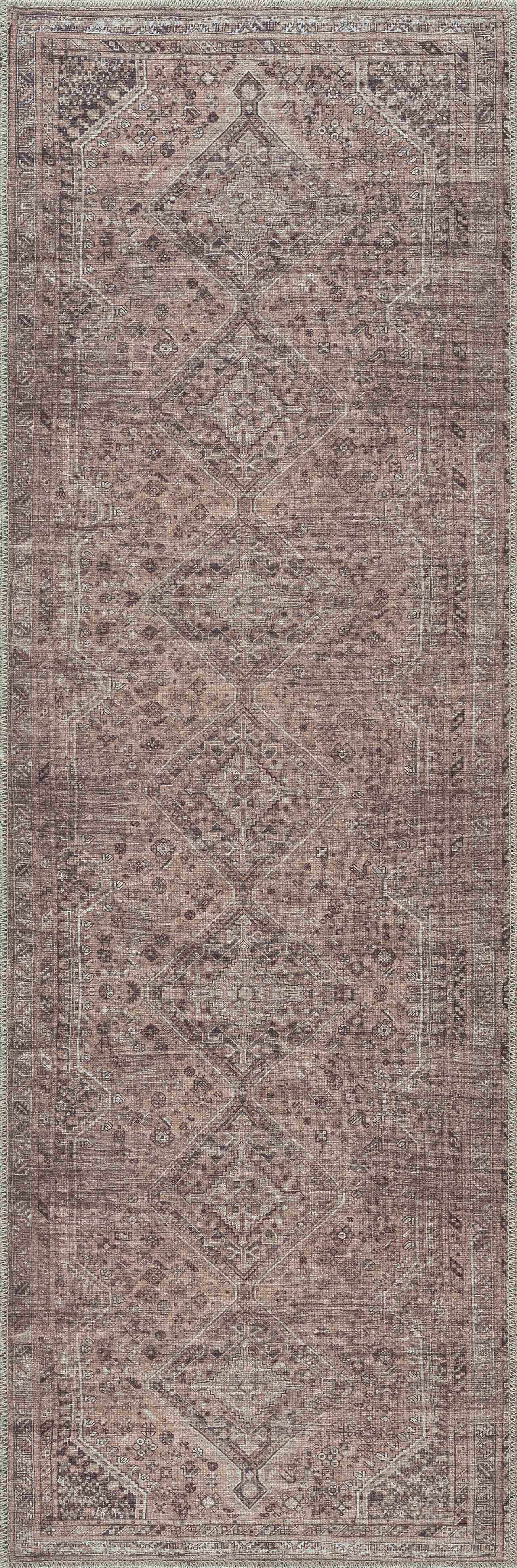 Barny Brown Washable Rug