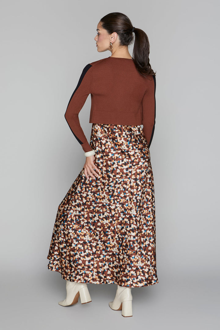 Blake Cardigan in Umber