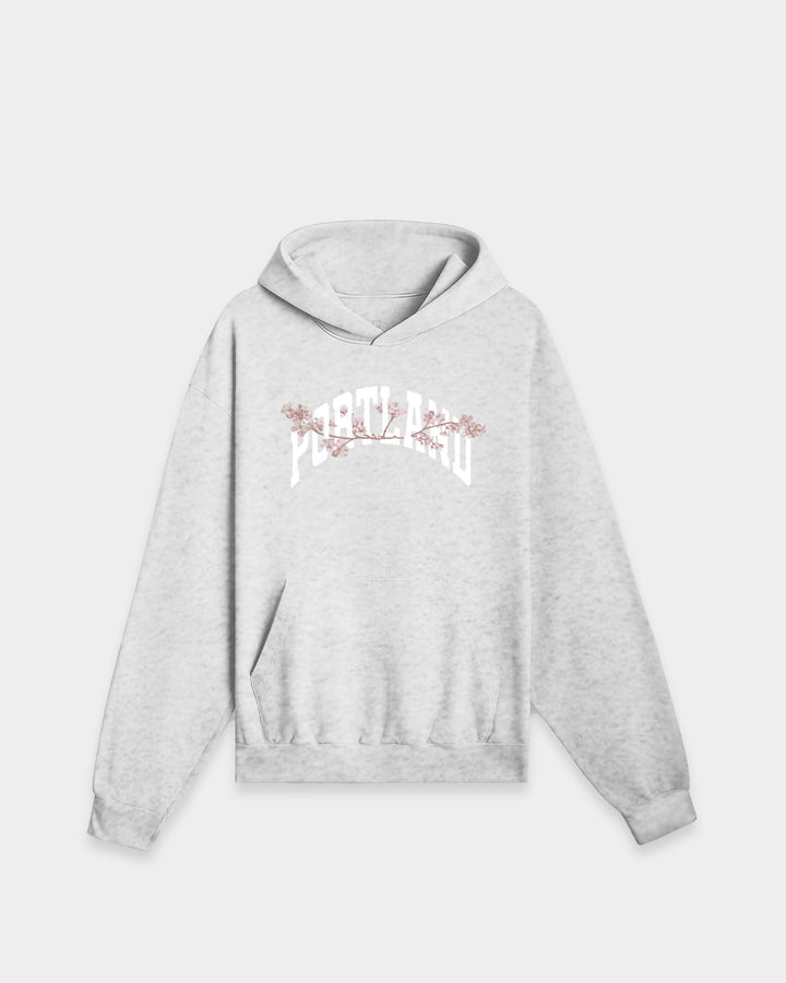 Sueded "CB" Arch Hoodie