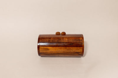 Wooden Barrel Clutch