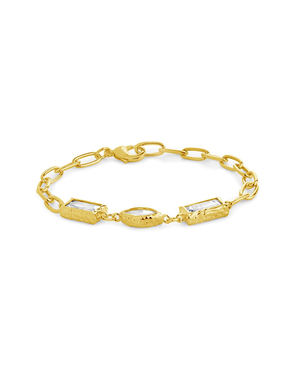 Tate CZ Chain Bracelet