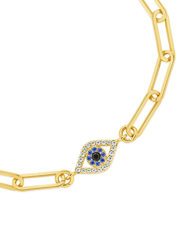 Carli CZ Evil Eye Bracelet