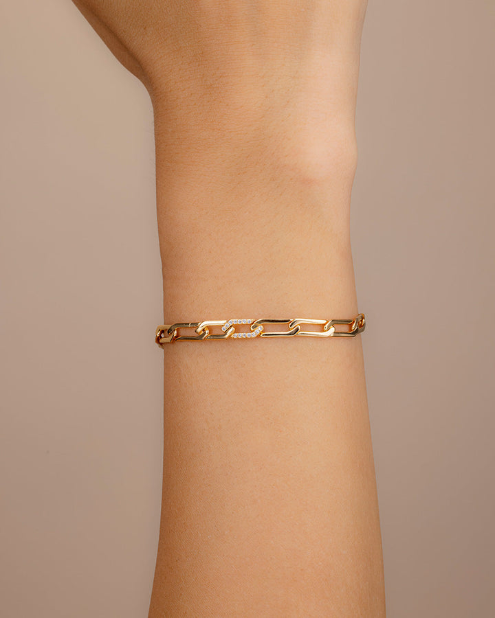 Kinslee CZ Chain Bracelet