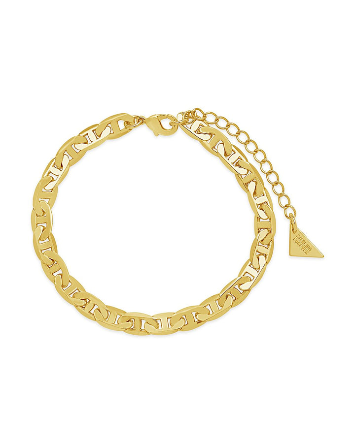 Anchor Chain Bracelet Set