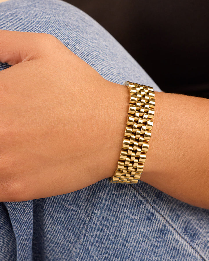 Chunky Watch Band Chain Bracelet