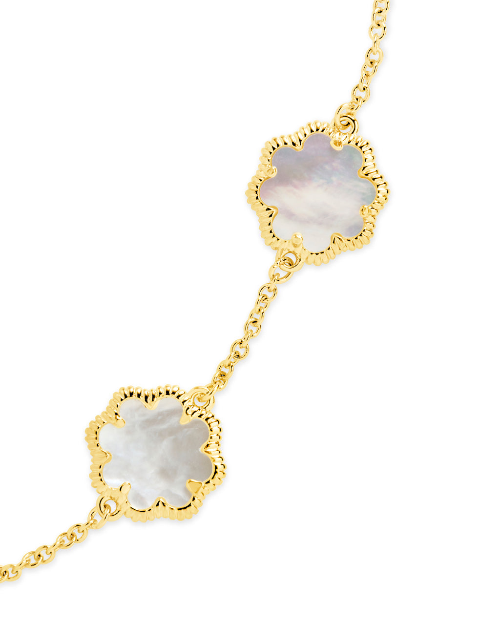 Rose Petal Station Bracelet