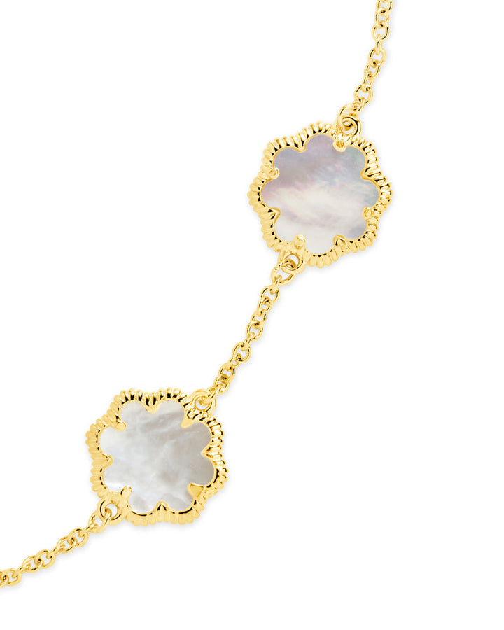 Rose Petal Station Bracelet