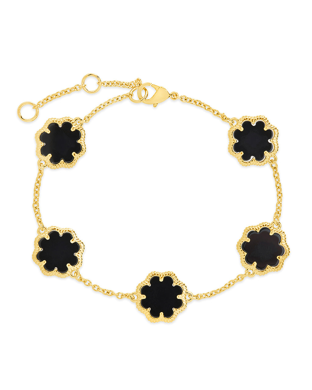 Rose Petal Station Bracelet