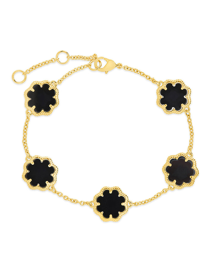 Rose Petal Station Bracelet