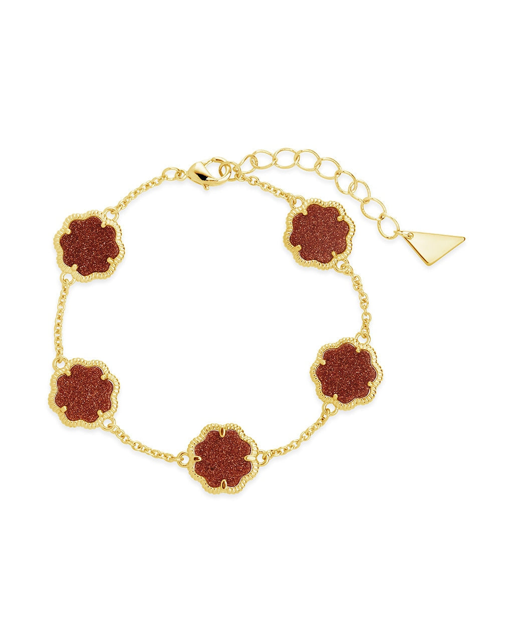 Rose Petal Station Bracelet