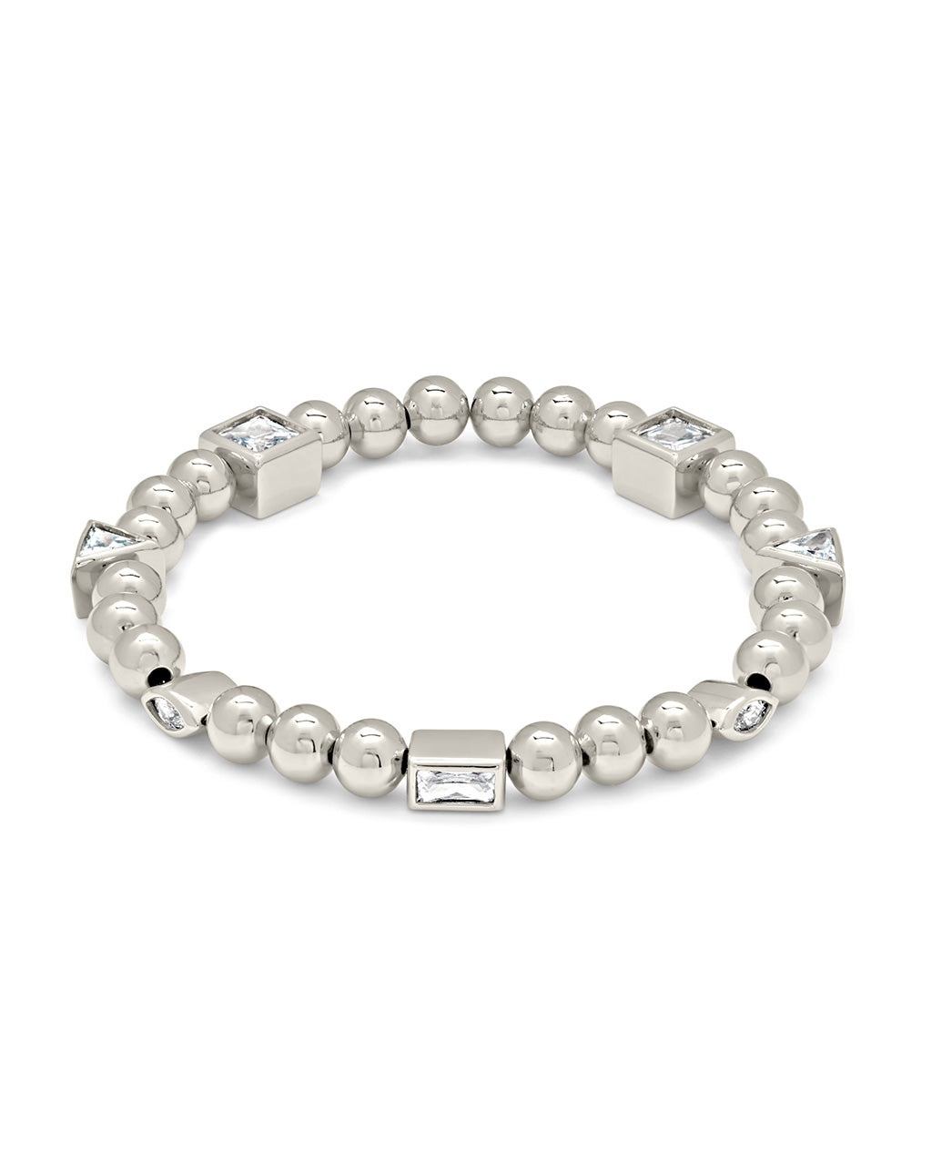 Amaris CZ Beaded Bracelet