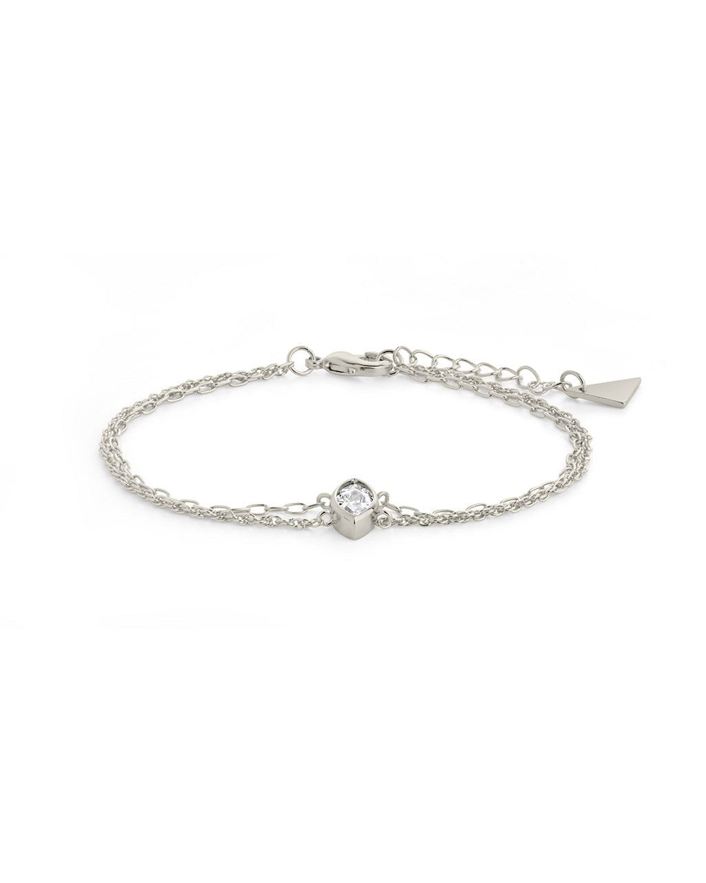 Karlie CZ & Layered Chain Bracelet
