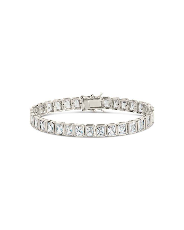 Roxie Bezel CZ Tennis Bracelet