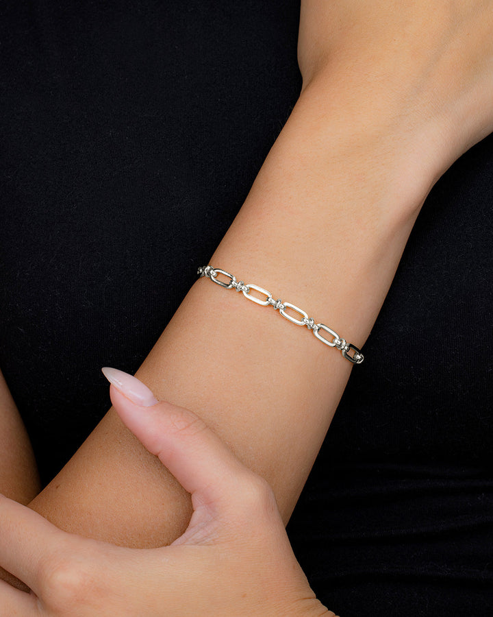 Oval Link Chain Bracelet