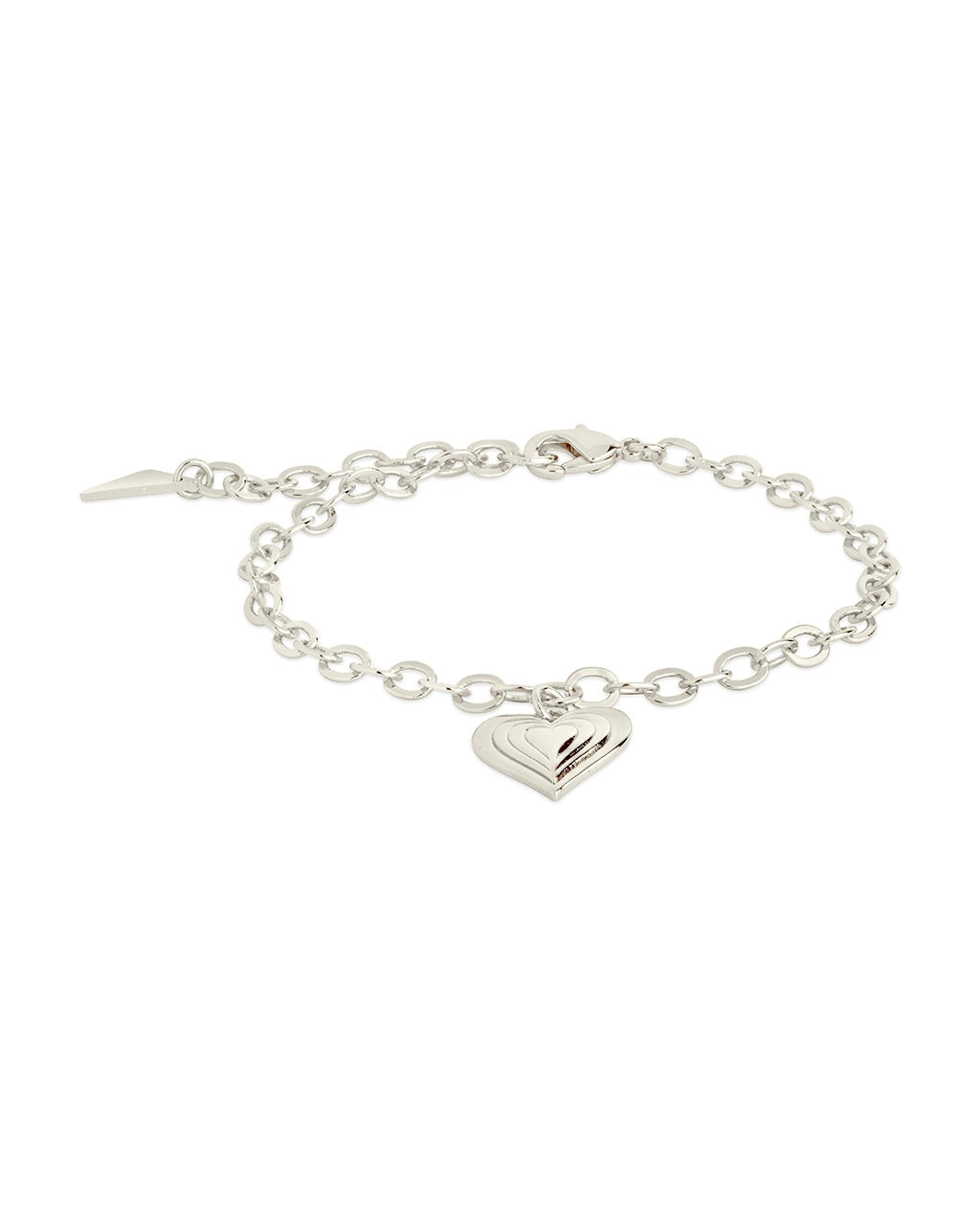 Beating Heart Charm Bracelet