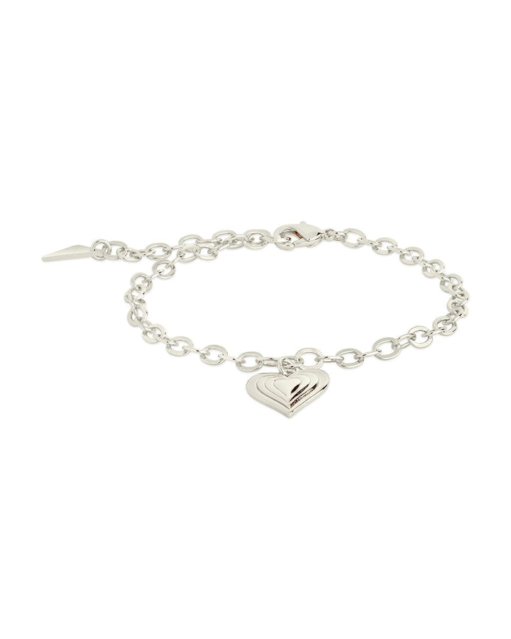 Beating Heart Charm Bracelet