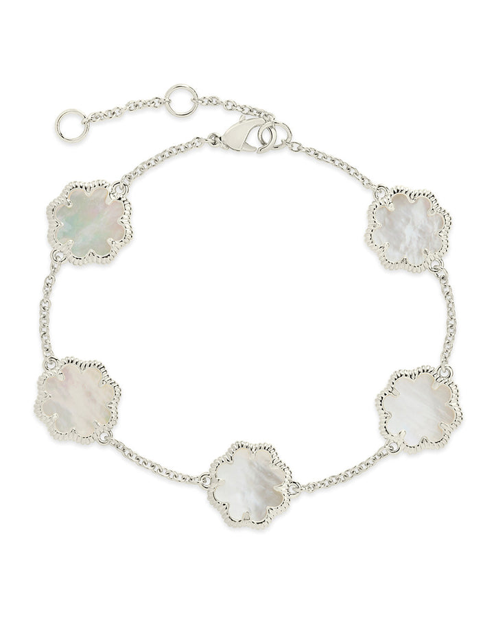 Rose Petal Station Bracelet