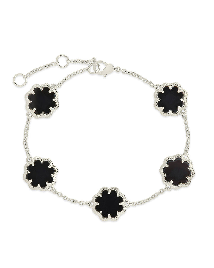 Rose Petal Station Bracelet