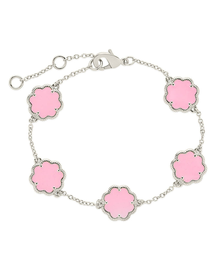 Rose Petal Station Bracelet