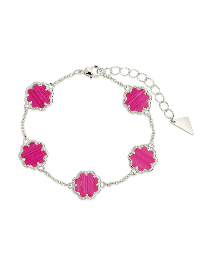 Rose Petal Station Bracelet