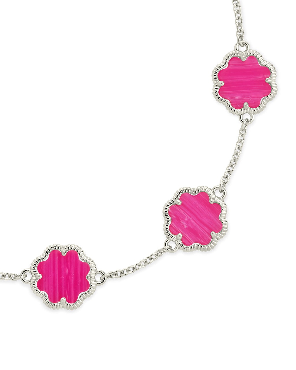 Rose Petal Station Bracelet