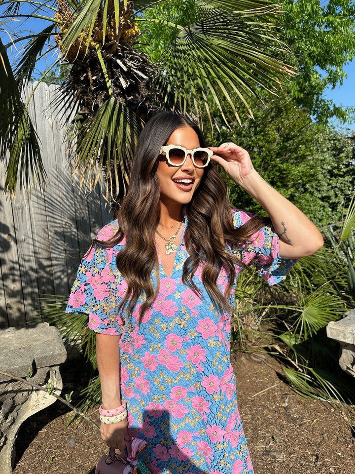 Leighton Pansy Maxi Dress