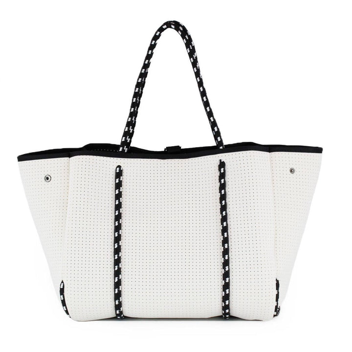 WHITE BASIC SET - EVERYDAY TOTE AND POUCH