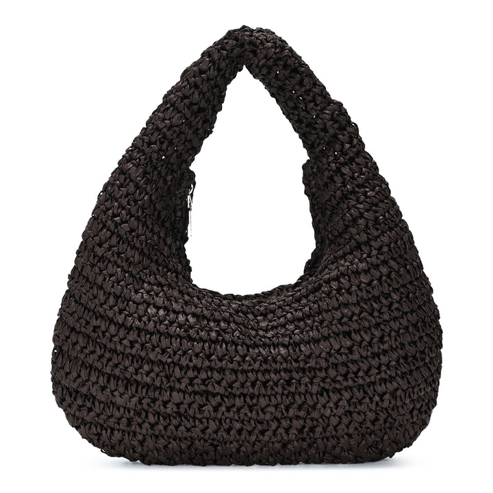 Solea Straw Clutch Bag