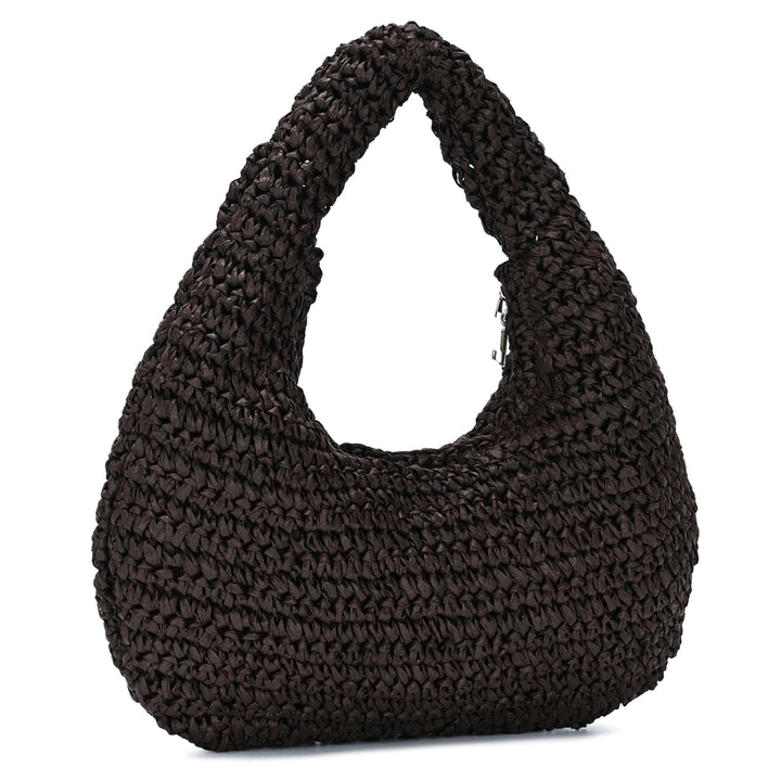 Solea Straw Clutch Bag