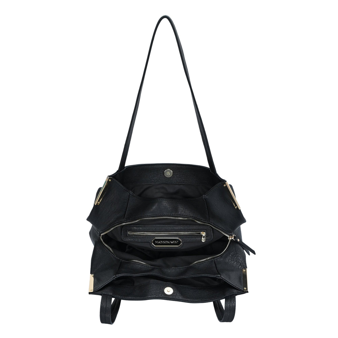Elizabeth Triple Compartment Hobo