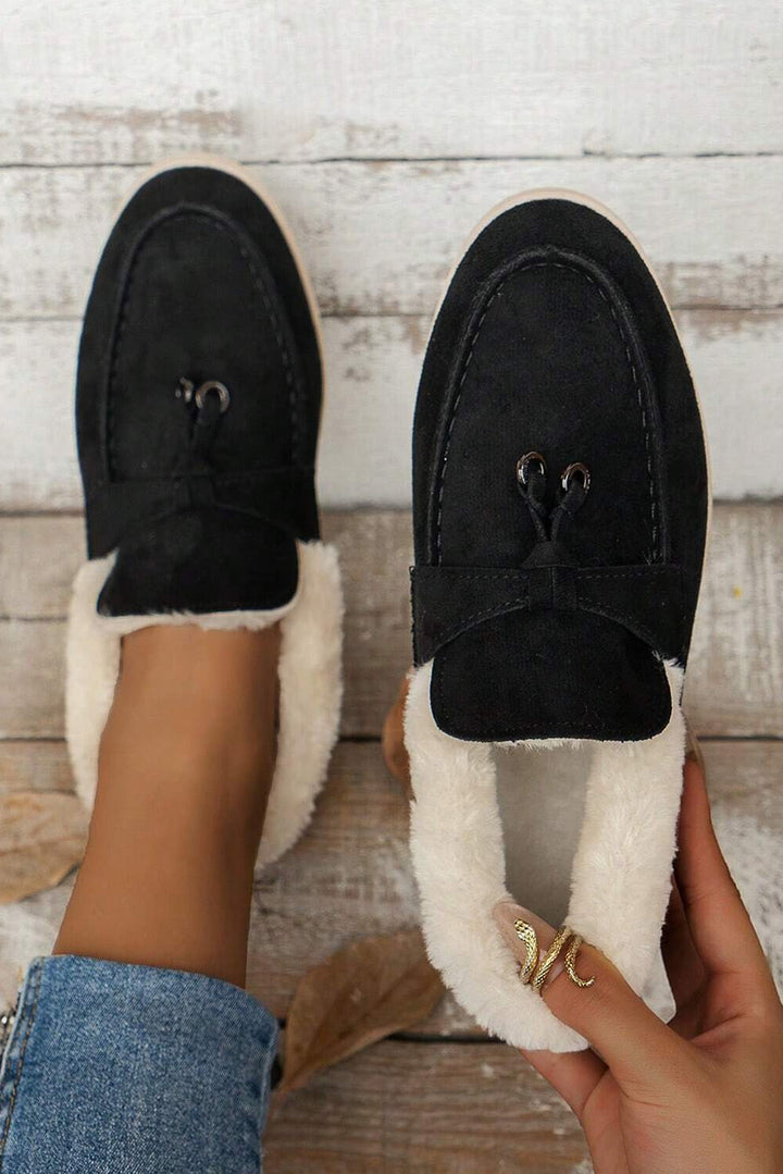 Nyla Furry Lined Slippers