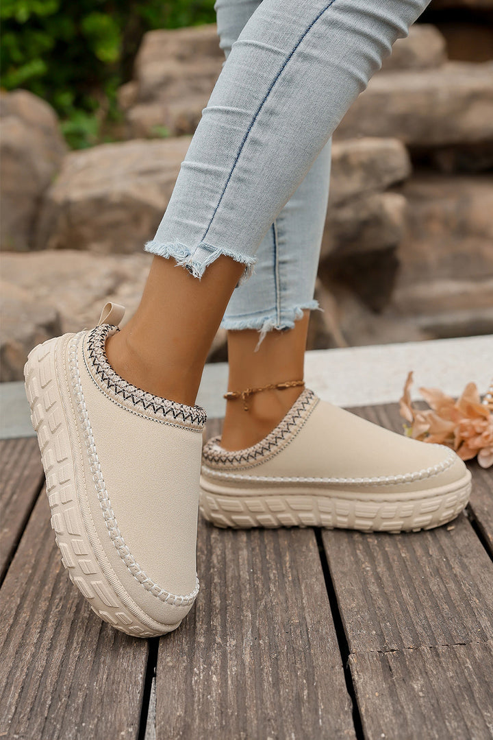 Millie Plush Winter Clog Slippers