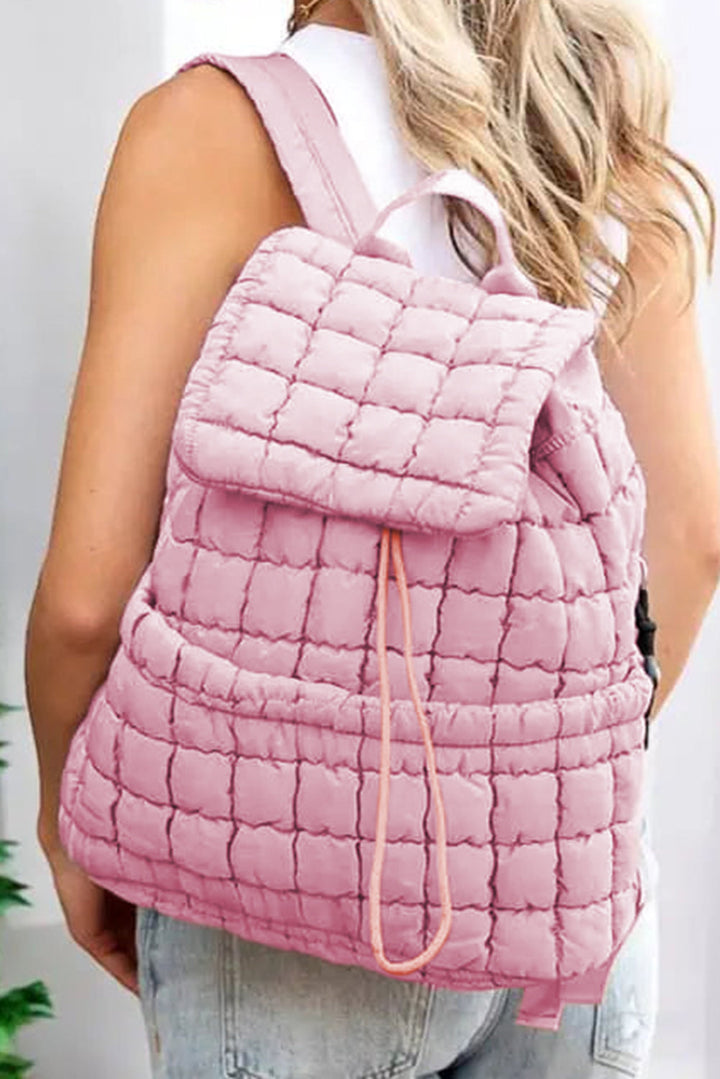 Natalie Quilted Puffer Backpack
