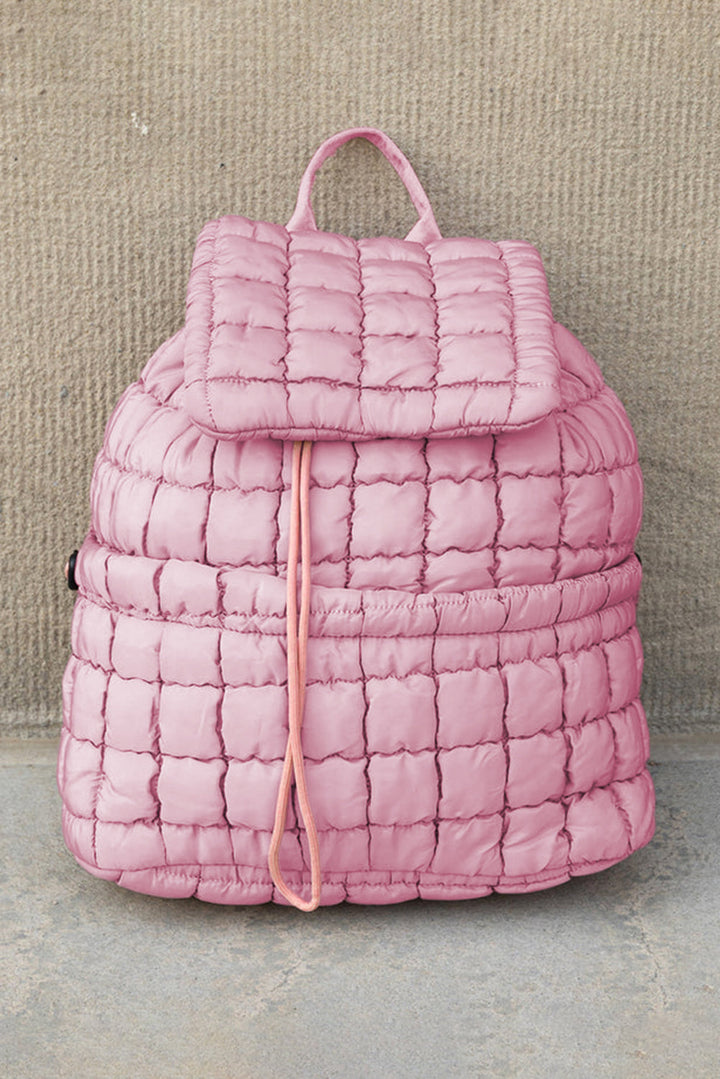 Natalie Quilted Puffer Backpack