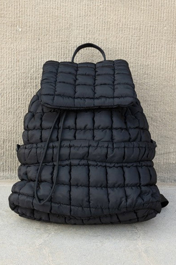 Natalie Quilted Puffer Backpack