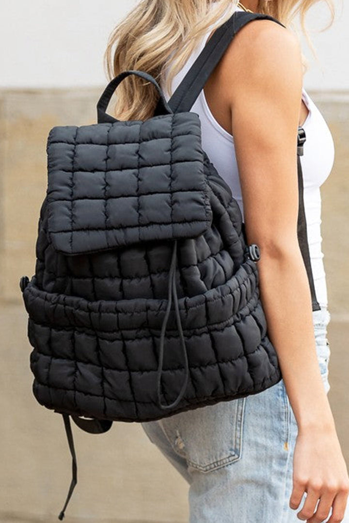 Natalie Quilted Puffer Backpack