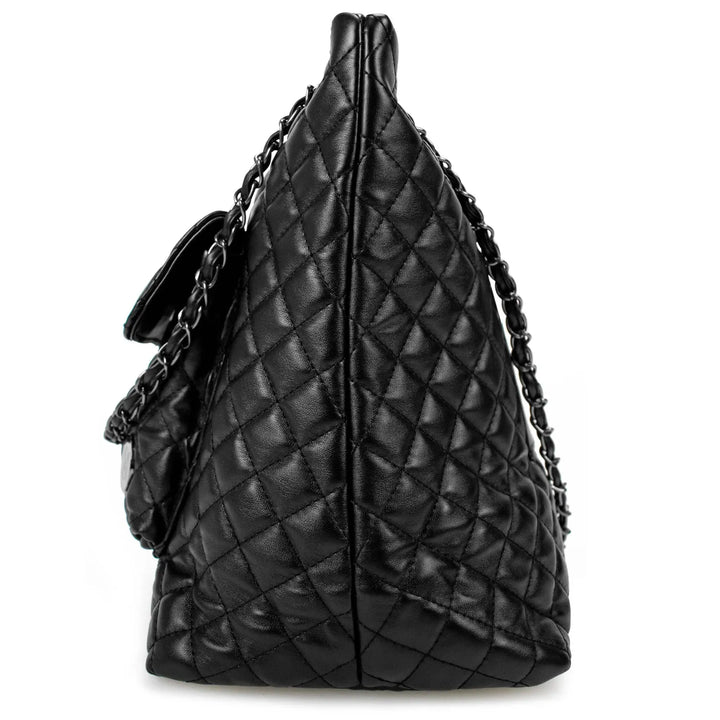 Diana Quilted Vegan Leather Weekender Duffel Bag