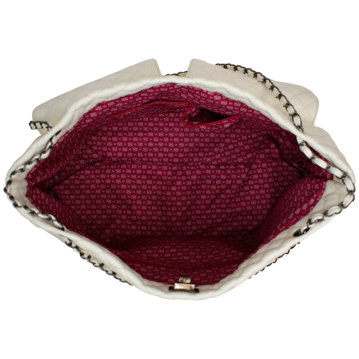 Diana Quilted Vegan Leather Weekender Duffel Bag