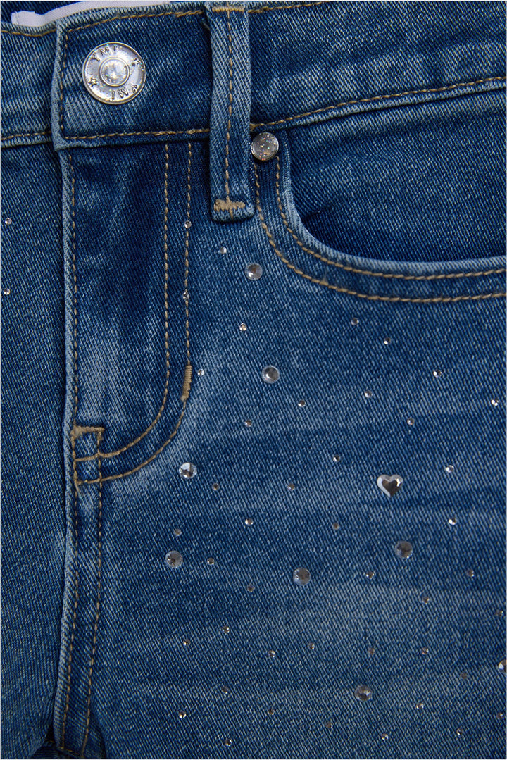 Baby Girls Rhinestone Flare Jeans