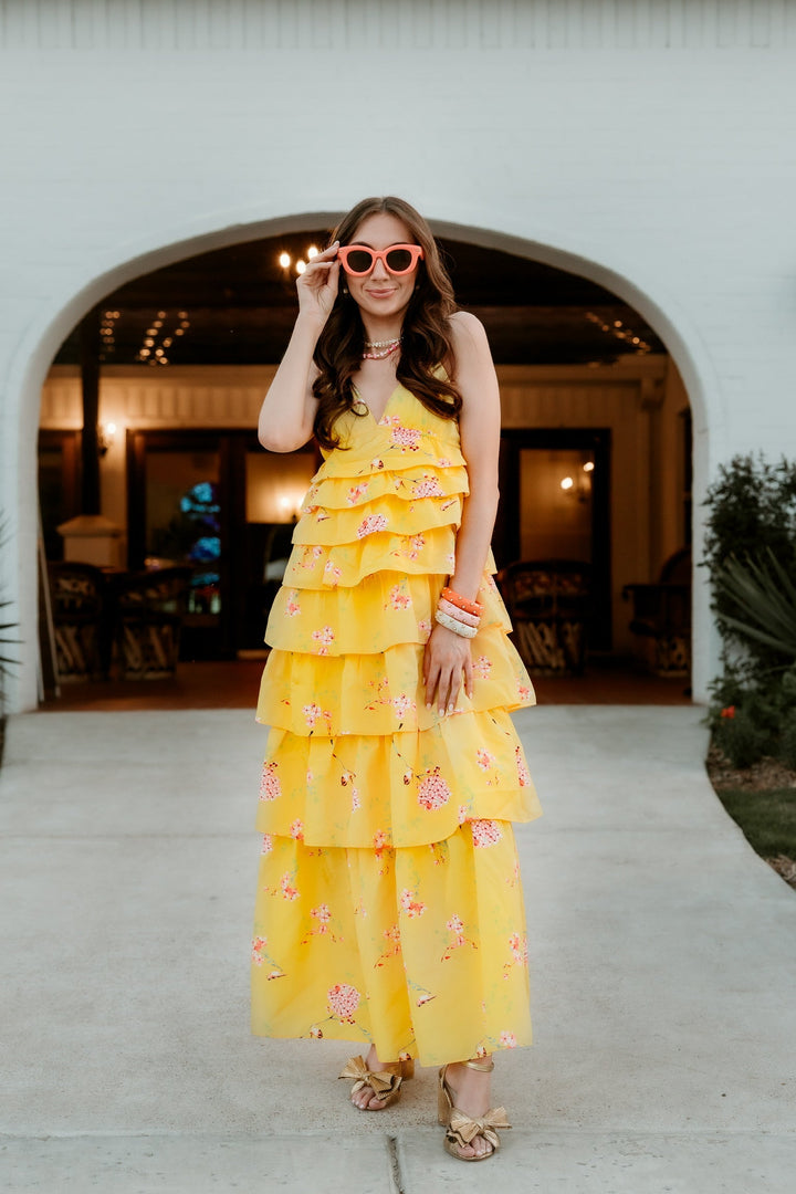 Callie Tiered Maxi Dress - Songbird