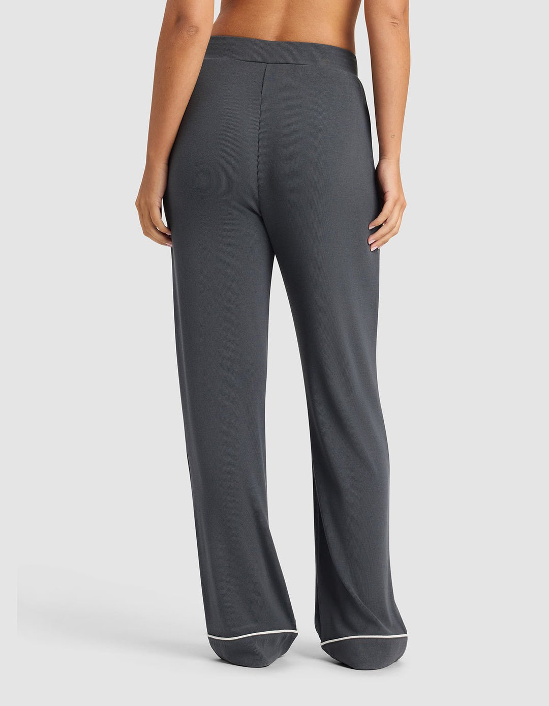 Women's Bamboo Rib-Knit Classic Long Sleeve Pajama Set