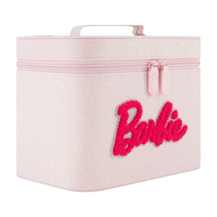 Barbie Pink Cosmetic Case with Mirror